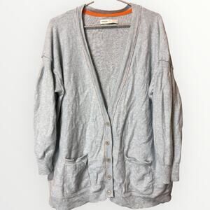 Pilcro Baby Blue Oversized Cashmere Cardigan Size 3X